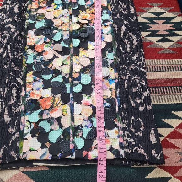 Rare Anthropologie Beguile by Byron Lars Margot Pencil Dress Sz 8 Vivrant Colorf - Picture 11 of 11